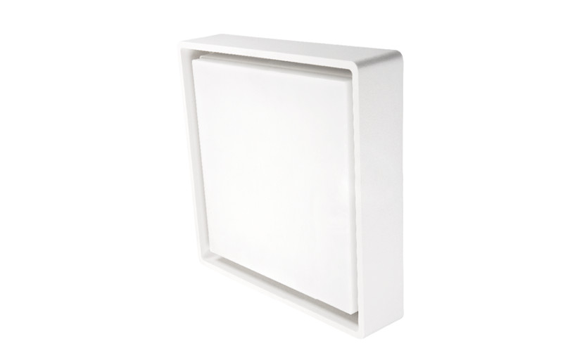 sg armaturen Wall/ceiling luminaire frame square maxi 3k em3h wh