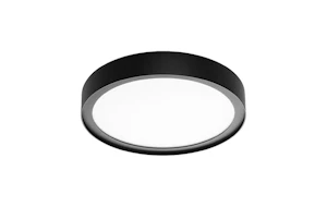 sg armaturen Påputs armatur disc 290 3000k sensor sv