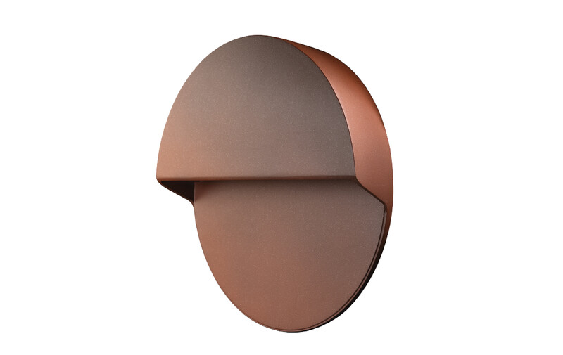 VÄGGARMATUR ARLON ROUND IP65 2700K CORTEN