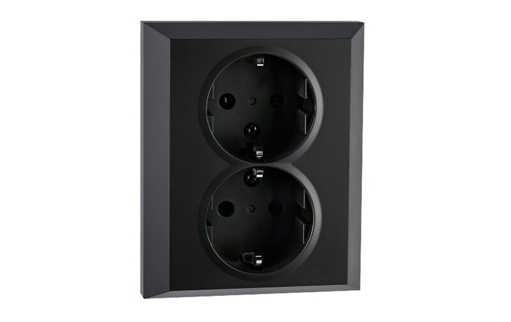SG ARMATUREN SOCKET-OUTLET INSTALL SPLIT SOCKET BLACK | 25 Socket ...