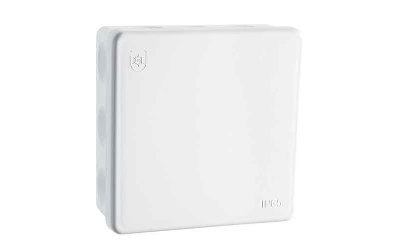 sg armaturen Uttagslåda install ip65 koblingsboks vit
