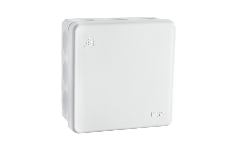 sg armaturen Terminal box install ip65 terminal 85x85 box white