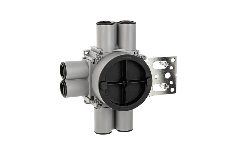 sg armaturen Kopplingsdosa install wall box 1os 21-36mm 6-inlets