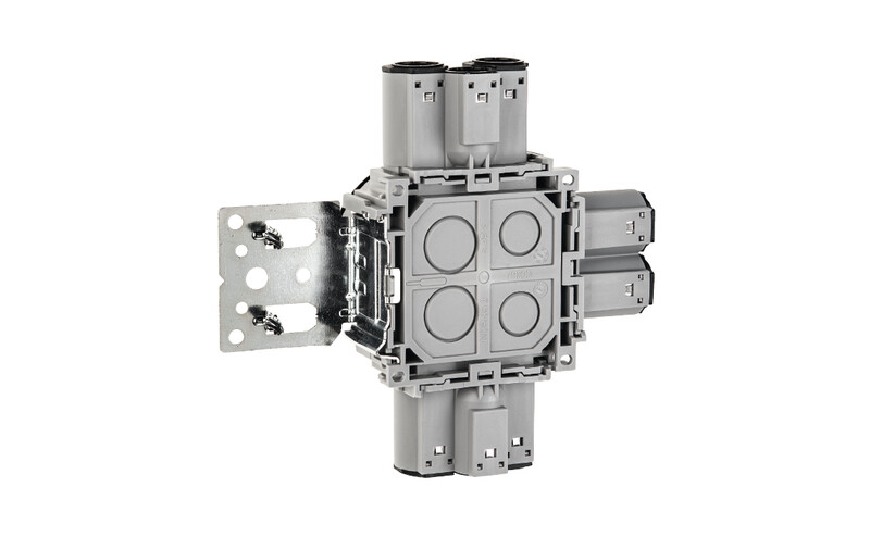 sg armaturen Kopplingsdosa install wall box 1os 21-36mm 6-inlets