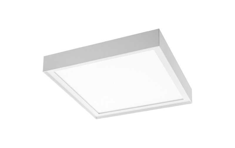 sg armaturen Påputs armatur disc 285x285 3000k sensor vit