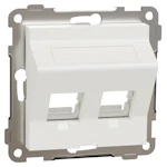 TELE OUTLET ELKO RS16/PLUS CENTRE PLAT 2X KEYSTONE ANGLED