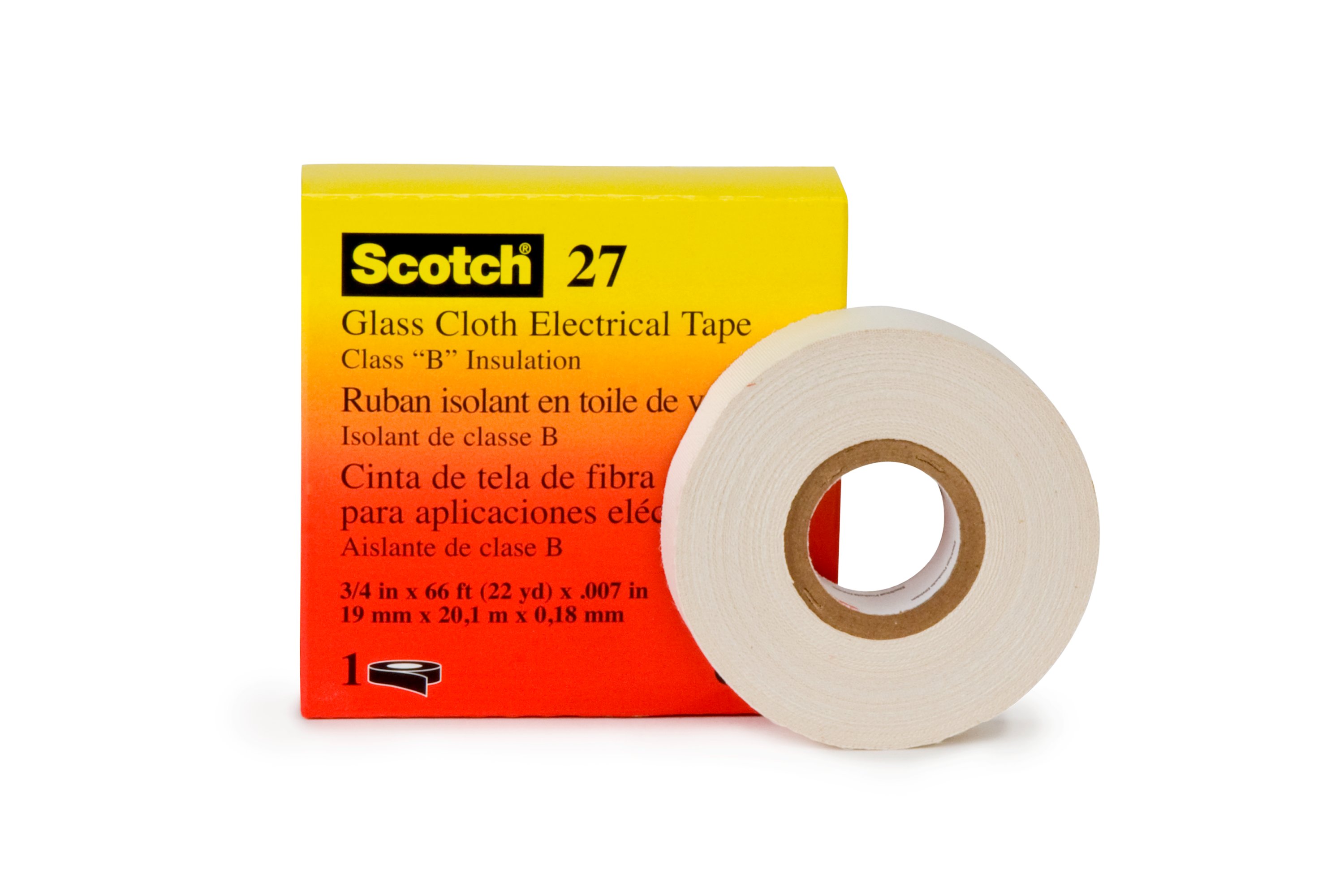 Glassfibertape 69 19mmx33m hvit
