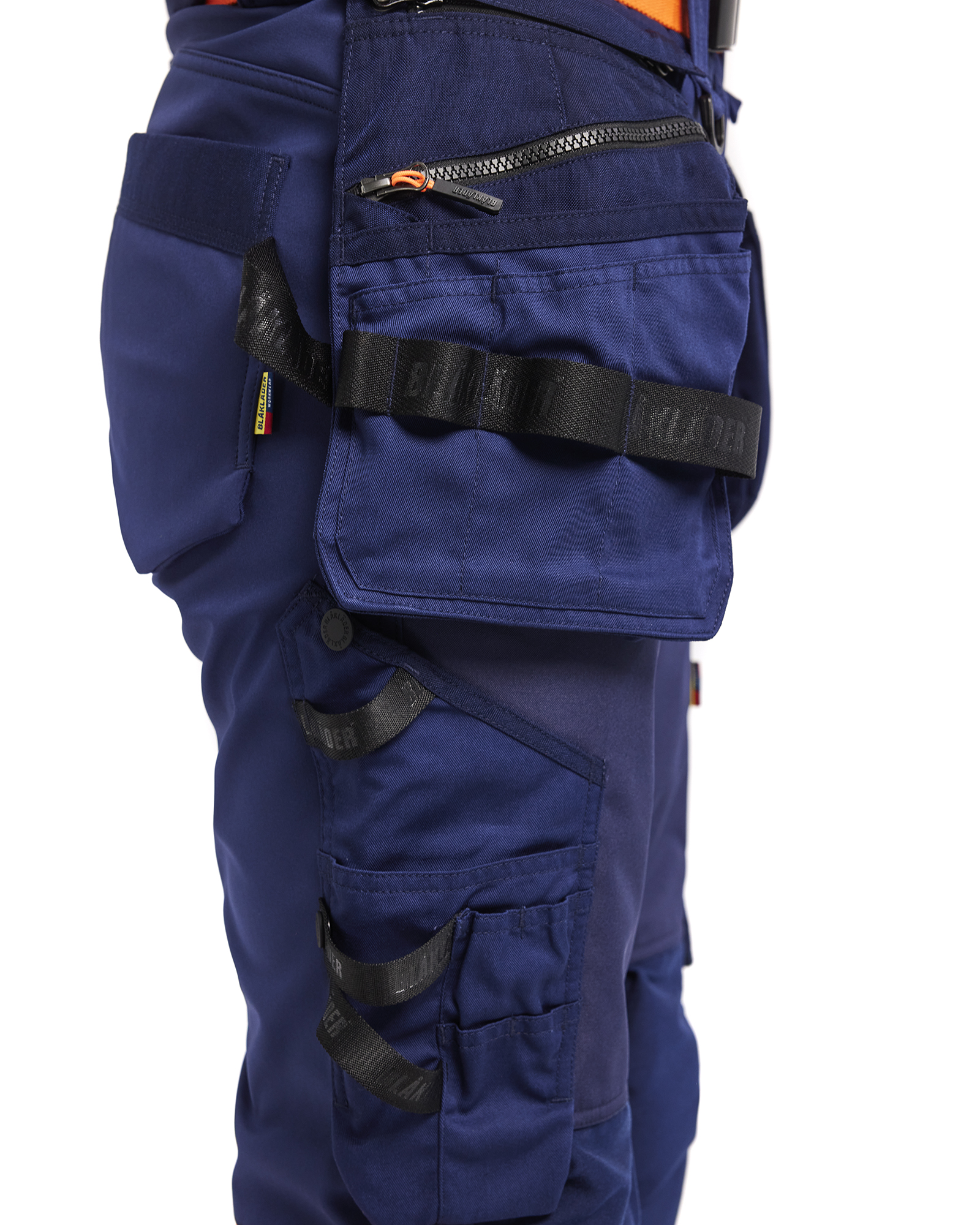 blåkläder Women hivis softshell byxor 711425138953 c32