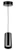 aneta lighting Swan 14/65 pendant, sort
