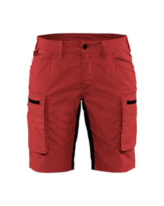 blåkläder Serviceshorts blåkäder storlek c34 röd/svart