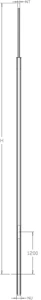 moramast Rak-stolpe msc60 e0 morastolpen