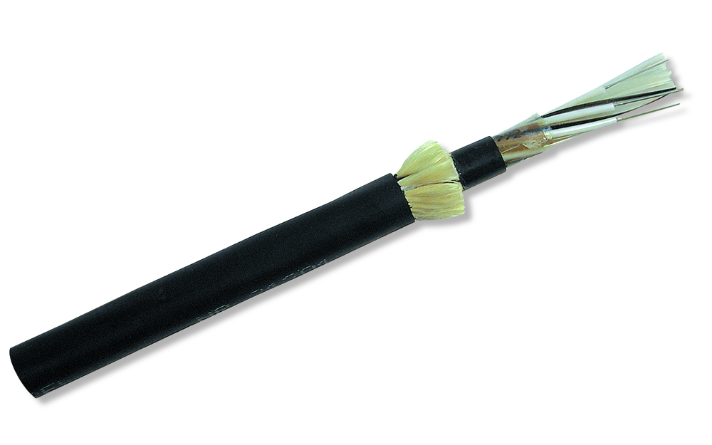 GRSSLLDV 72X10/125 10KN SVART T2000M OPTOKABEL