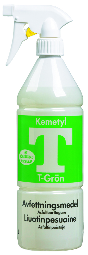 AVFETTN MEDEL 1L T-GRÖN SPRAY KEMETYL
