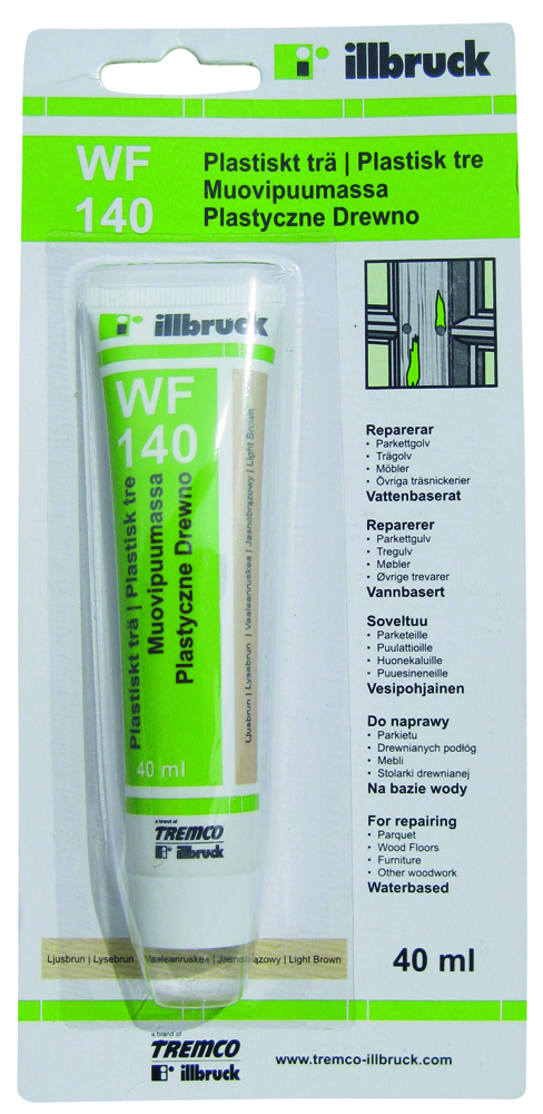 PLASTISKT TRÄ WF140 LJUSBRUN 40ML