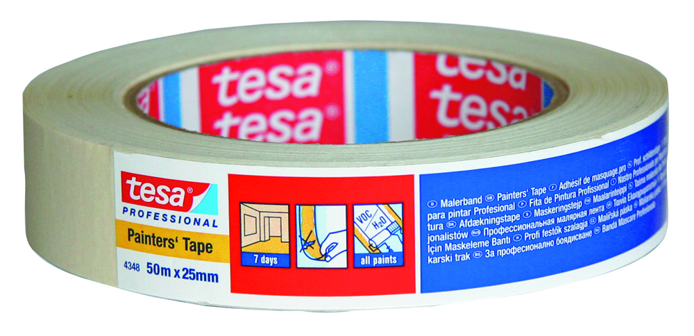 MASKERINGSTEJP 25MM 50M 4348 TESA