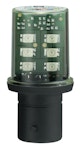 LED, HVIT 230 VAC, BA15D DL1BDM1