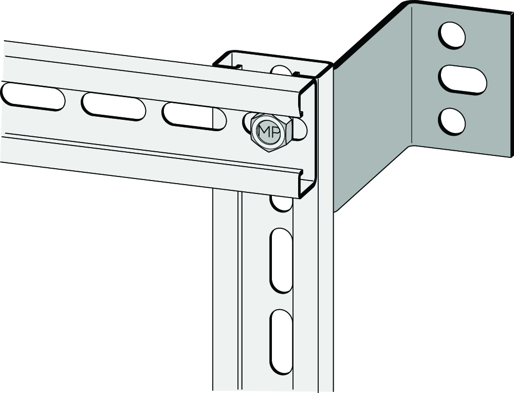 VÄGGFÄSTE MP-284B
