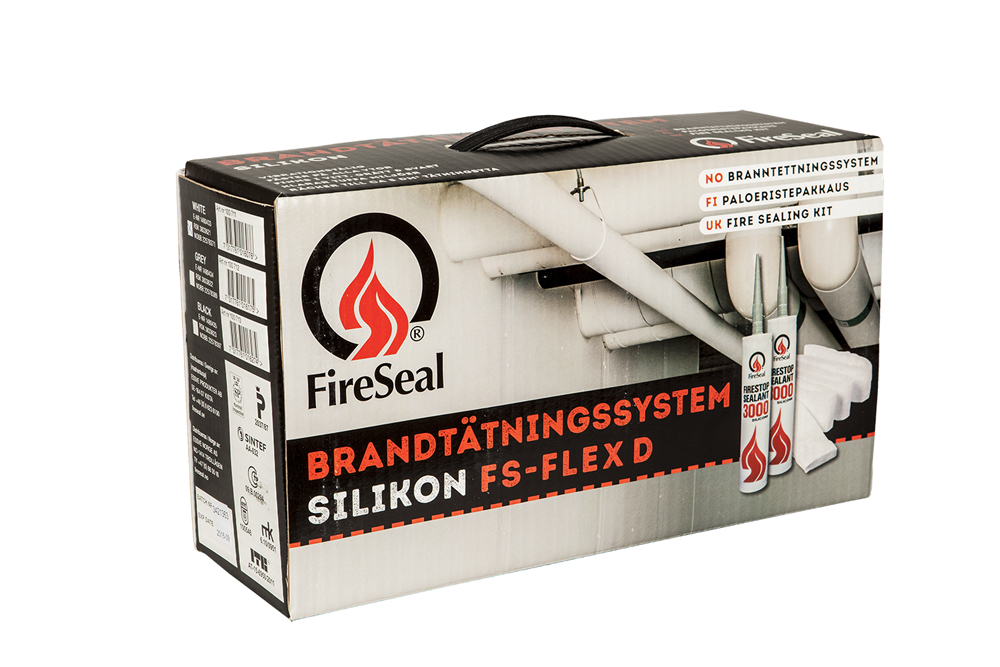 BRANDTÄTNINGSSATS VIT FS-FLEX