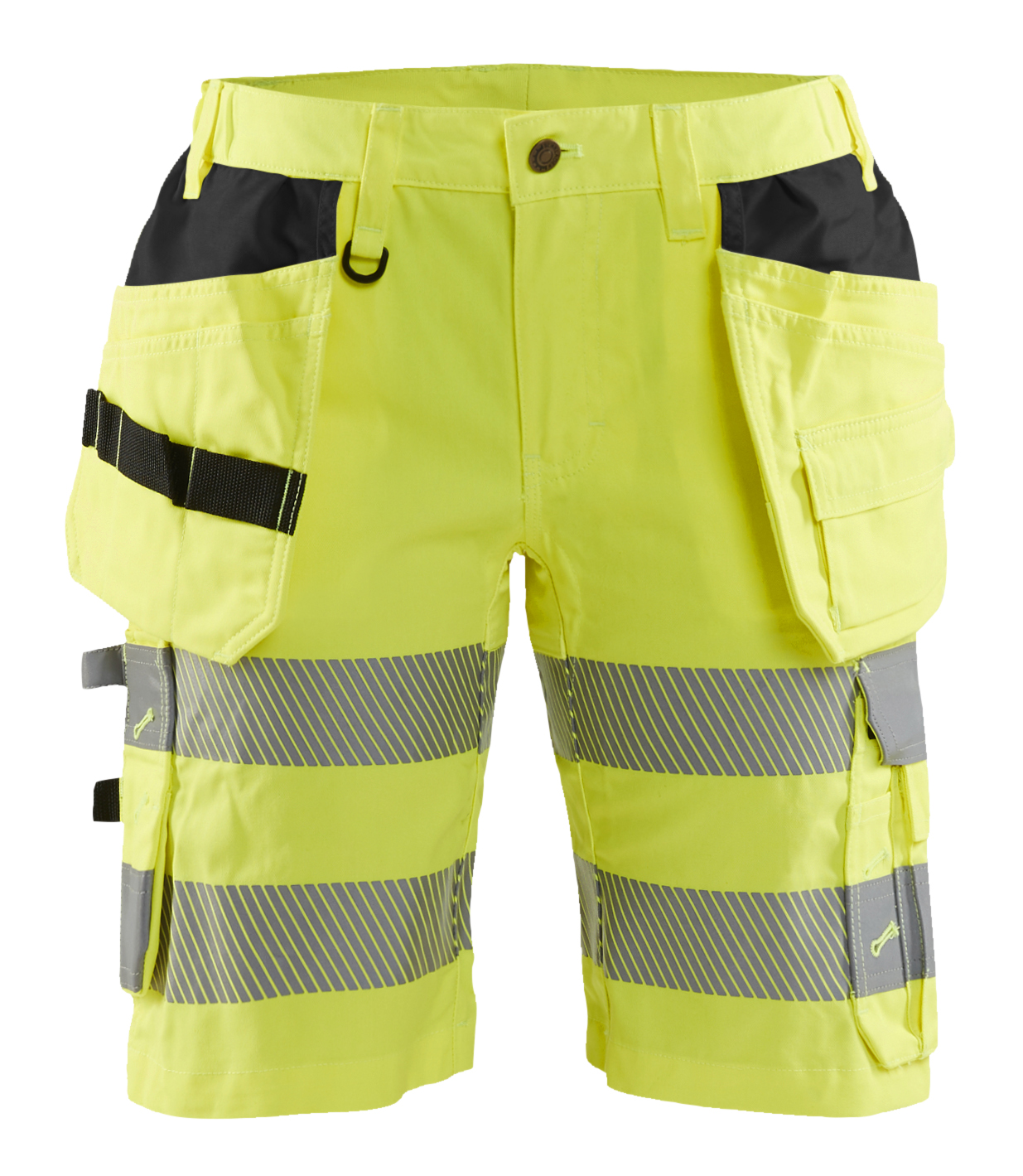 blåkläder Varselshorts blåkäder storlek c50 dam varselgul