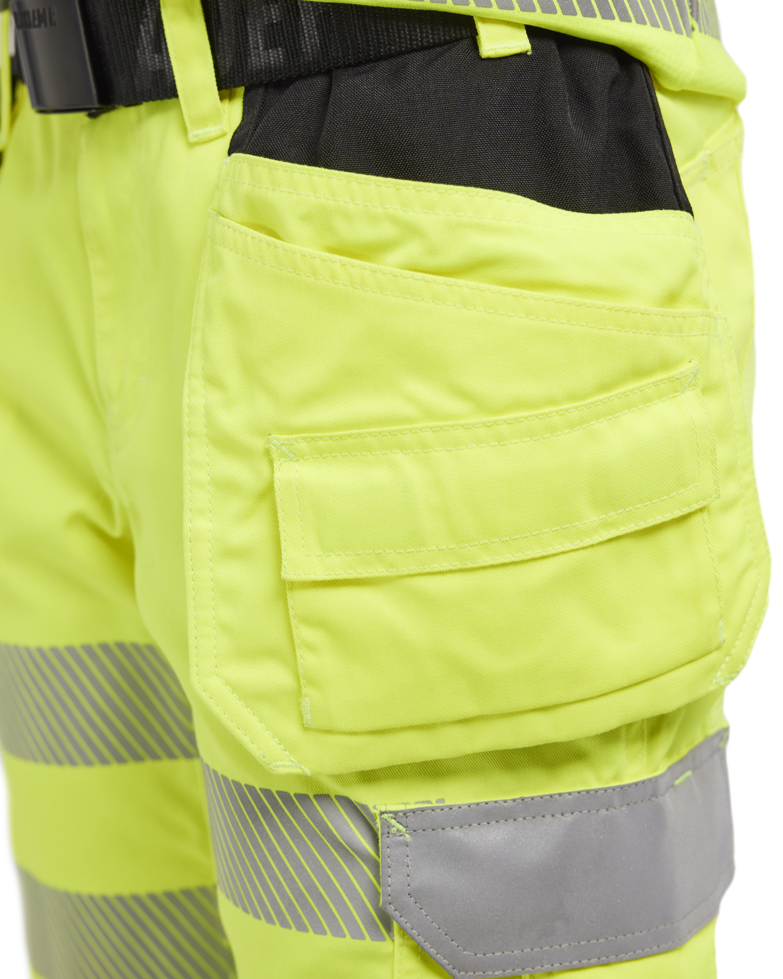 blåkläder Varselshorts blåkäder storlek c50 dam varselgul