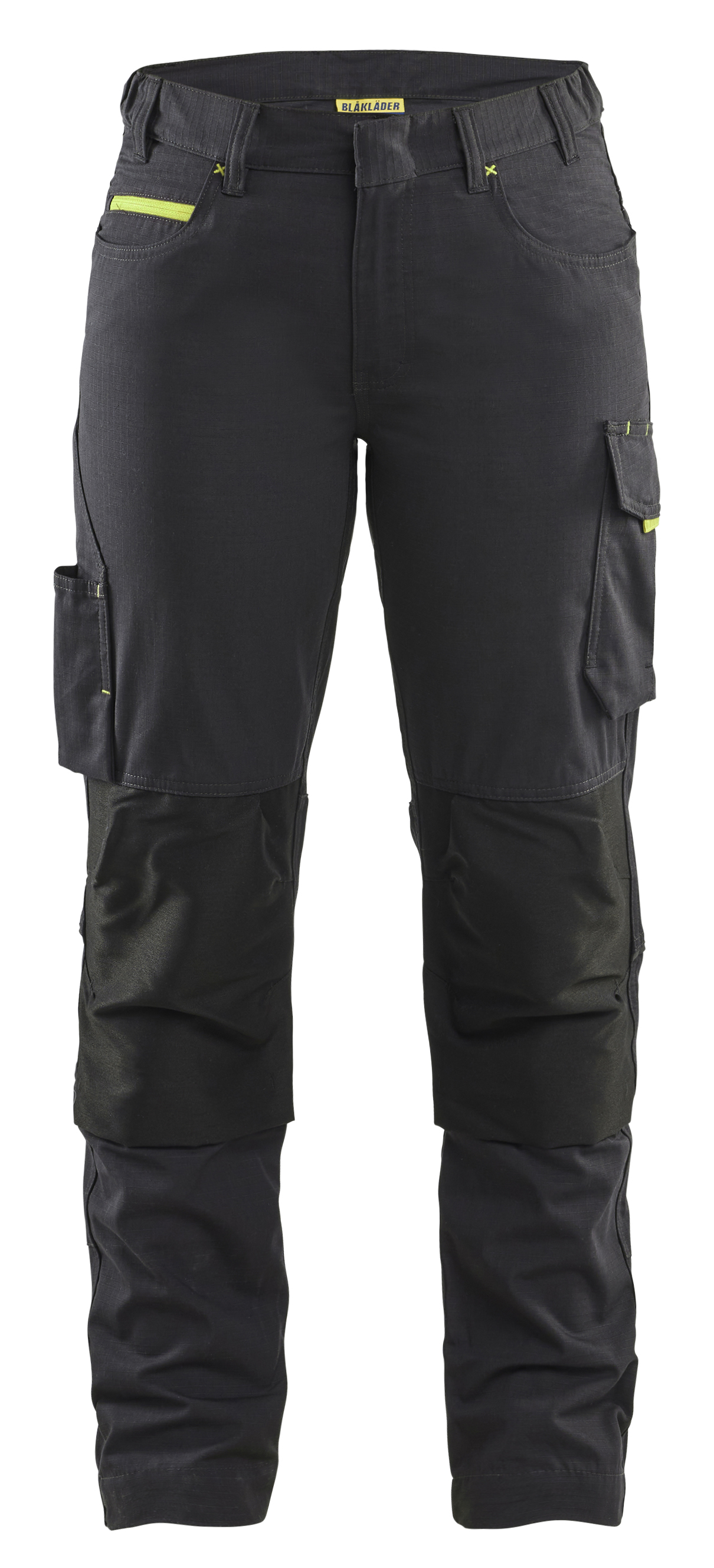 blåkläder Trousers blåkläder size c44 black/yellow