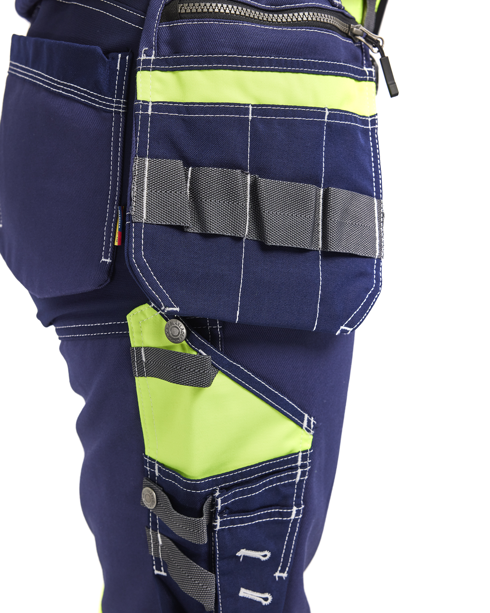 blåkläder Naisten highvis stretch housut 719613708833 d24
