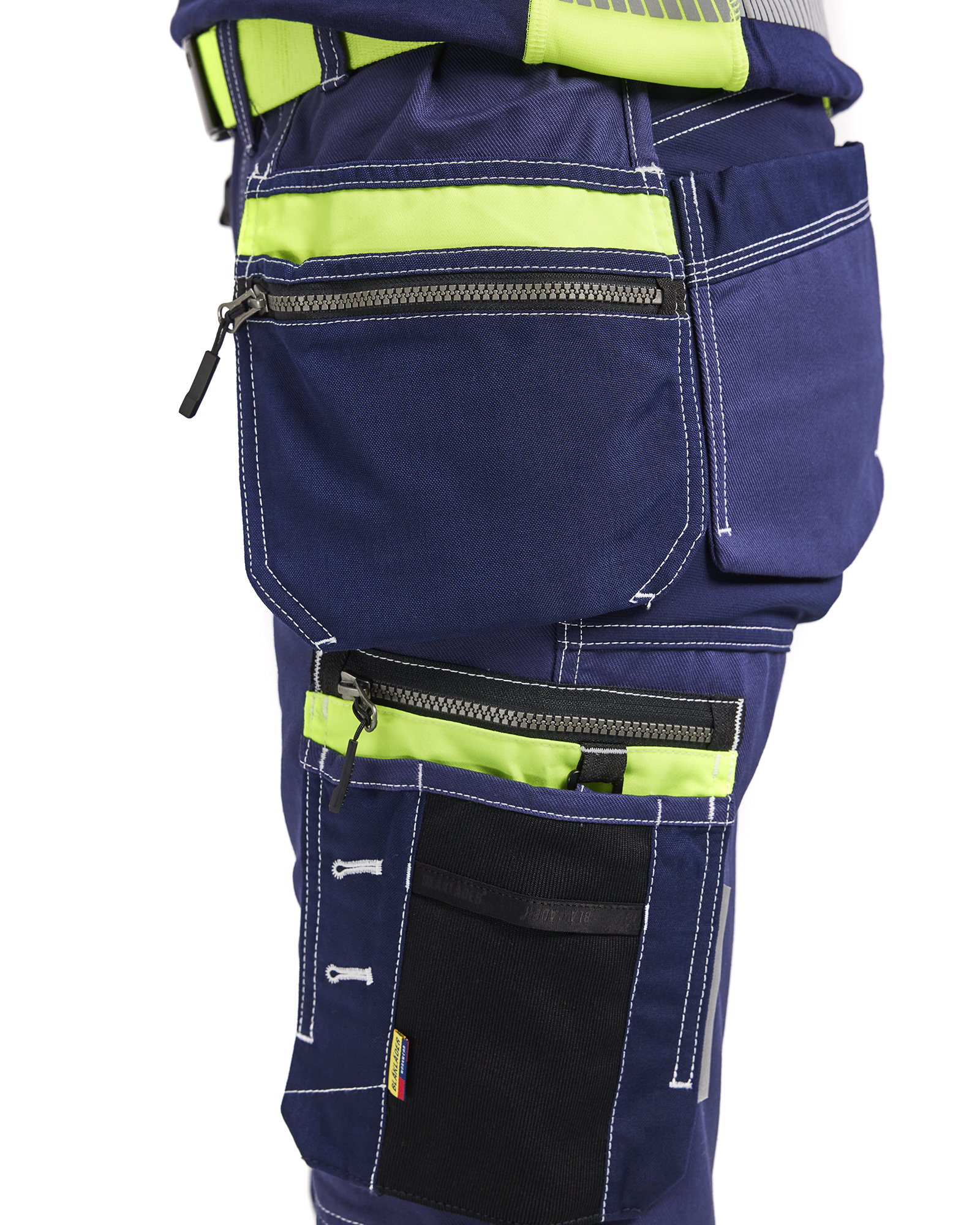 blåkläder Naisten highvis stretch housut 719613708833 d24