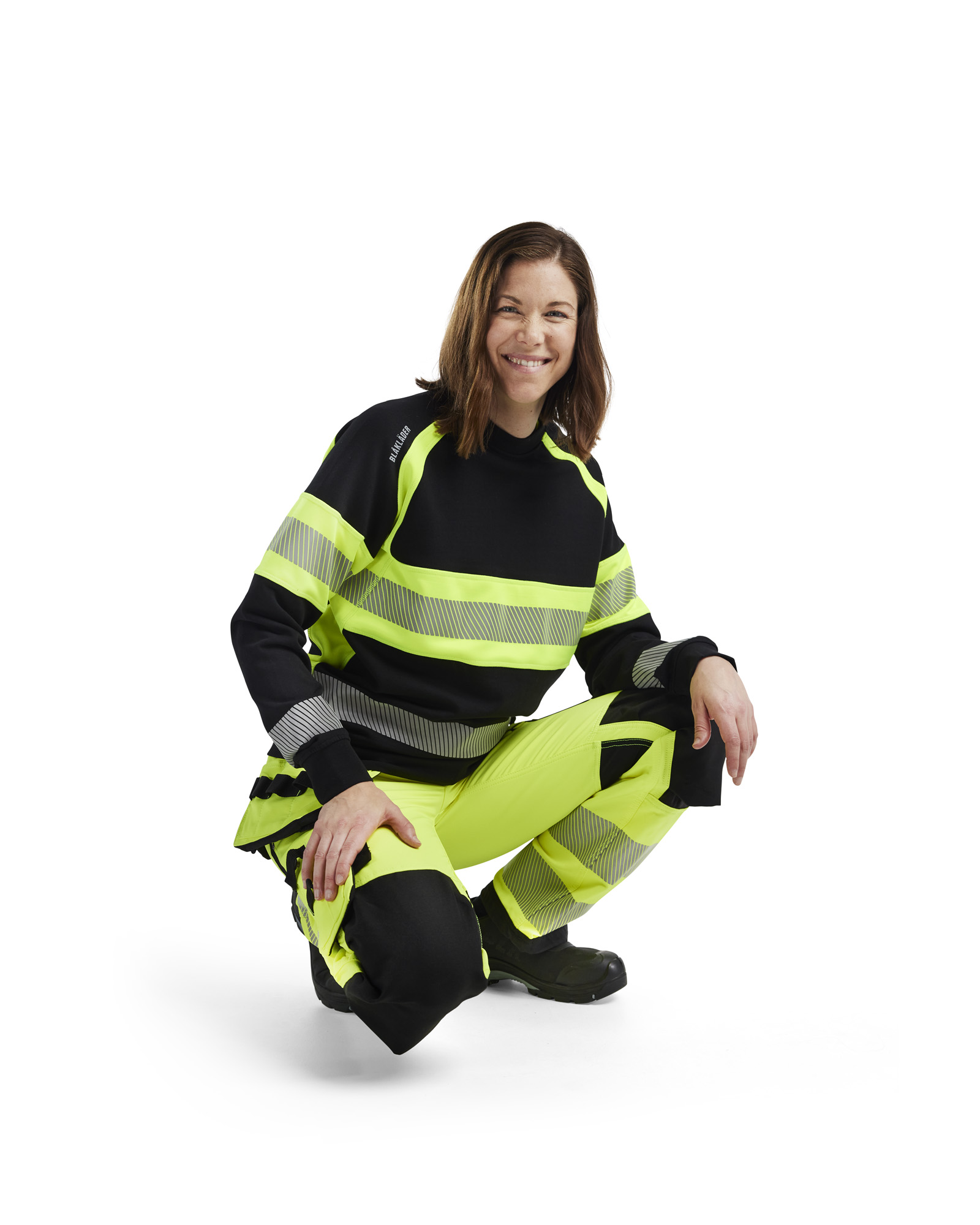 blåkläder Trousers blåkläder size d19 yellow/black