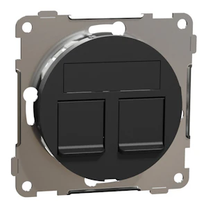 schneider electric Elko one sentralplate rett, universal 2x keystone so