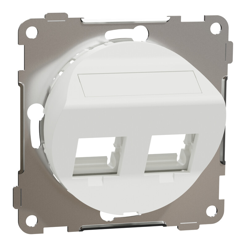 ELKO One sentralplate Skrå, Universal 2X Keystone RH