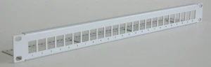 kerman Kontaktdon panel 19pan 24*rj45 port keystone