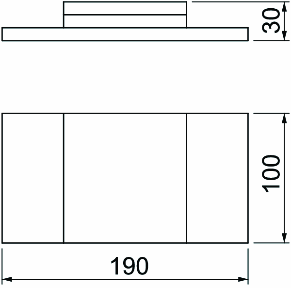 obo bettermann Läpivientikaulus i90 obo bsk-k0511, k25xl100xp190