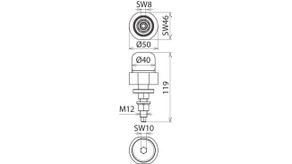 dehn+söhne Surge arrester equipp. dehn voltage limiter sds 5