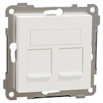 TELE OUTLET ELKO RS16/PLUS MOD OUTLET 2X8 C6A STP TL FLAT
