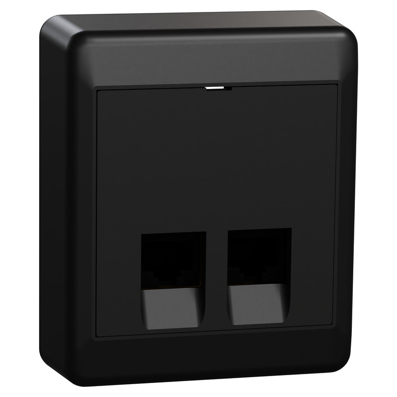 elko Tele outlet elko rs16 mod outlet 2x8 c6 utp lsa surf