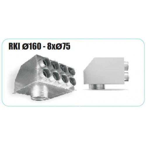 ORO PASKIRSTYMO DĖŽĖ IZOL. RKI 160-8X75 VERTIKALUS PAJ