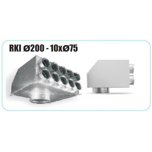 ORO PASKIRSTYMO DĖŽĖ IZOL. RKI 200-10X75 VERTIKALUS PAJ