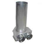 DIFUZORIAUS PAJUNGIMO DĖŽĖ DN125-2X75