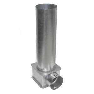 termitech Difuzora pievienojuma kārba d100-1x75mm metāla