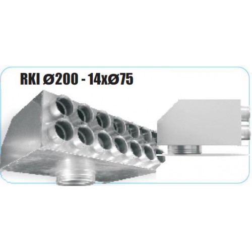 ORO PASKIRSTYMO DĖŽĖ IZOL. RKI 200-14X75 VERTIKALUS PAJ