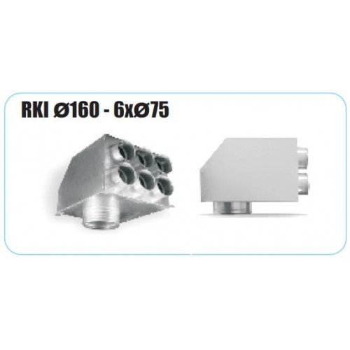 ORO PASKIRSTYMO DĖŽĖ IZOL. RKI 160-6X75 VERTIKALUS PAJ