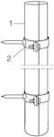 KABELSKYDDSSATS SRN 39/35 FÖR STOLPE