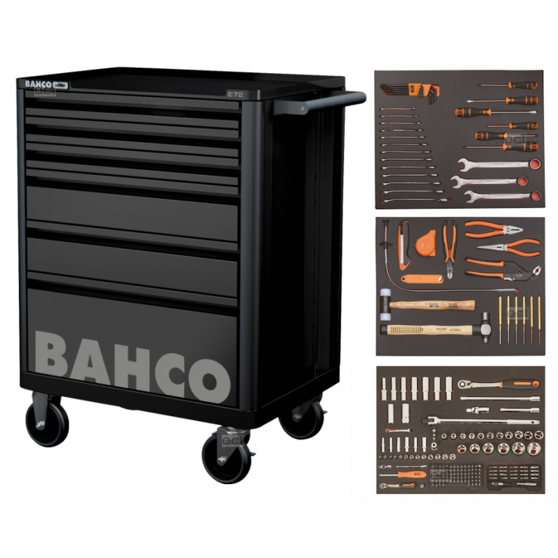 TYÖKALUVAUNU BAHCO 1472K6BKFF7SD 207 OSAA
