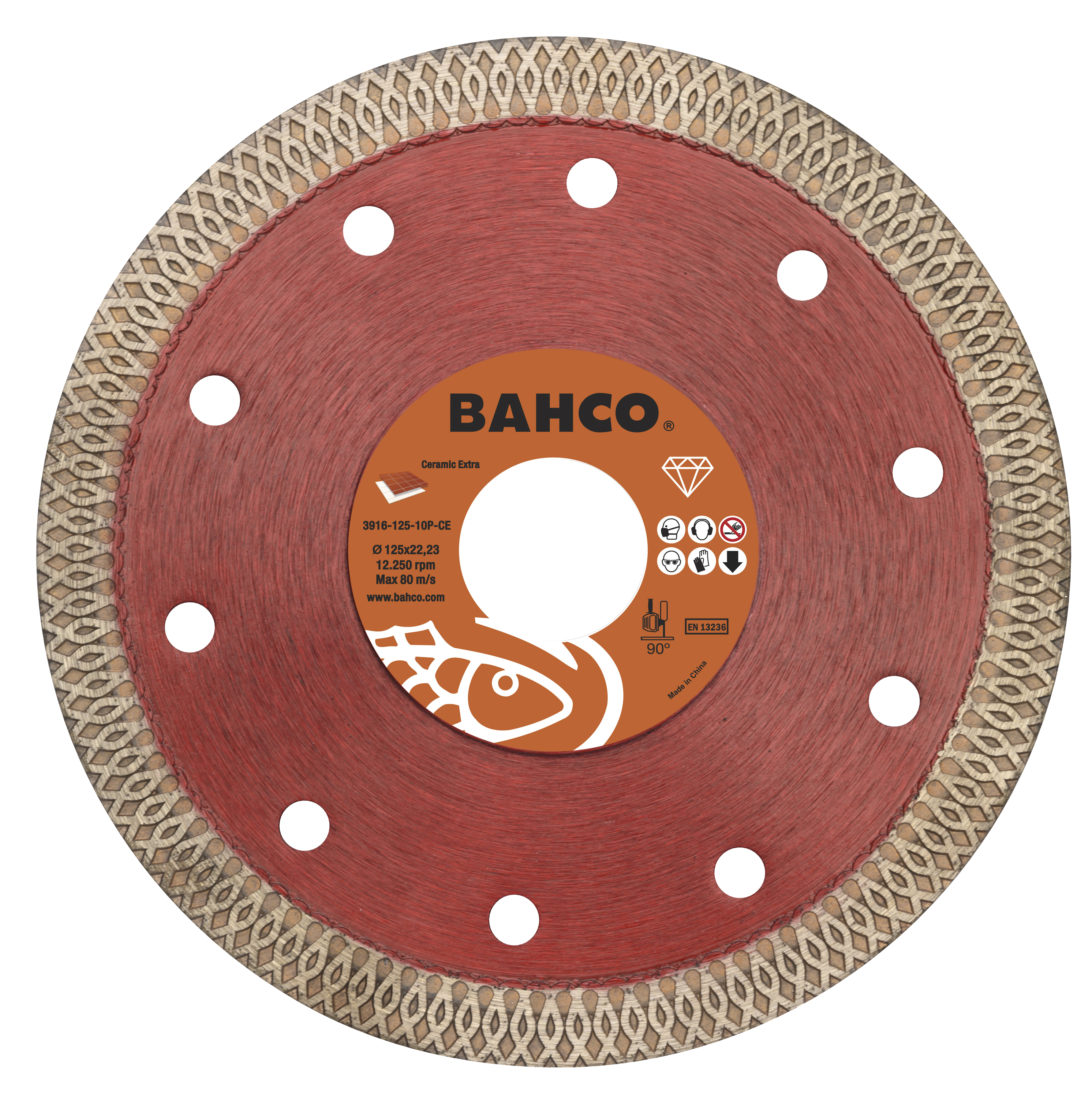 bahco Diamanttid bahco 3916-125-10p-ce