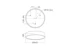 glamox Surface mounted luminaire modul-s445 gr 316tc-l hf op