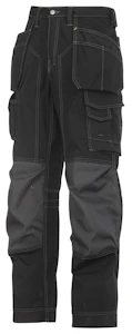 snickers workwear Lattia-asentajanhousu snickers 3223-0404 musta koko 160