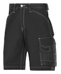 SHORTS SNICKERS 3123-0404 RIPSTOP BLACK SIZE 46