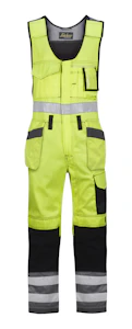 snickers workwear Helbyxa snickers 0213-6674 gul-grå stl 116