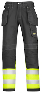 snickers workwear Housut snickers 3235-0466 riipputasku musta-oranssi 148