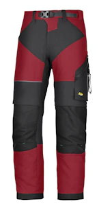 snickers workwear Työhousut snickers 6903-1604 punainen-musta koko 112